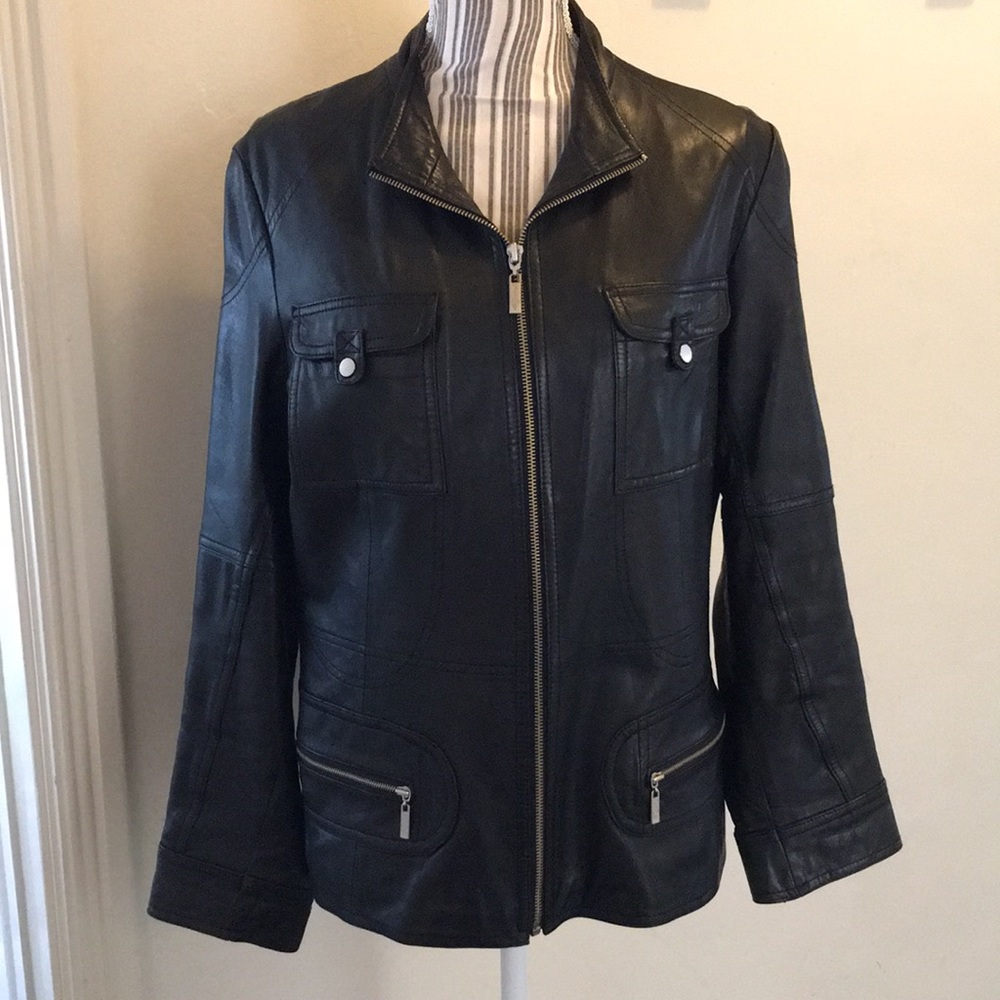 Leather Jacket.